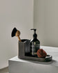Brush and soap holder, MKDatura, Dark grey