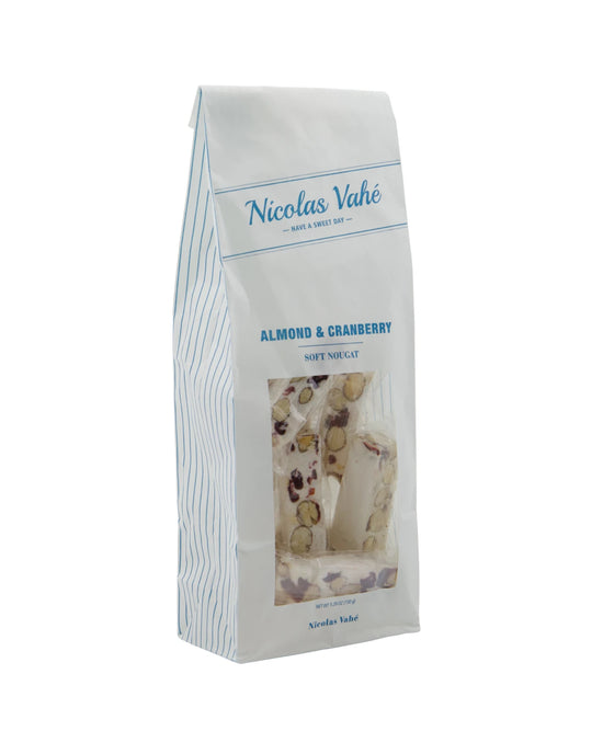 Soft Nougat, Almond & cranberries, 150 g