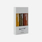 Spices, Basil, paprika chilli, turmeric, 11|42|57 g|g|g