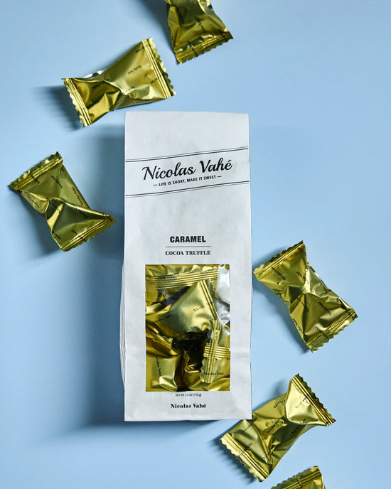 Cocoa truffle, Caramel, 110 g