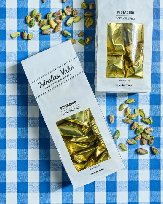 Cocoa truffle, Pistachio, 110 g
