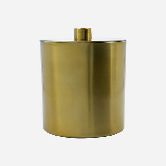 Ice bucket, HDKett, Antique brass finish