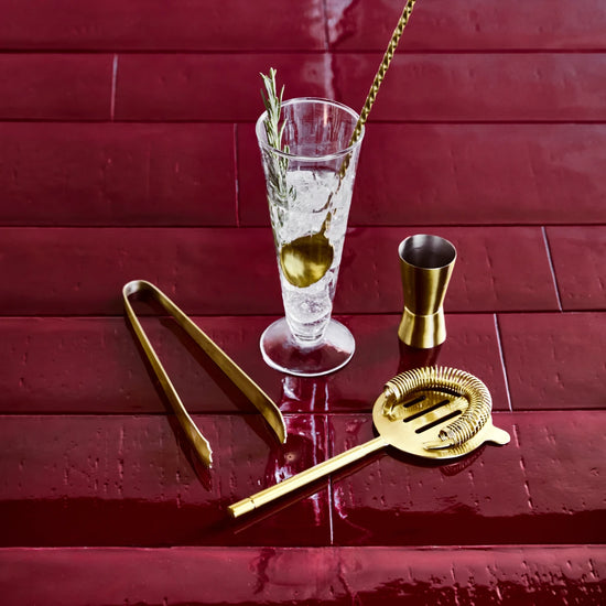 Bar tilbehør, HDKett, Antik messingfinish