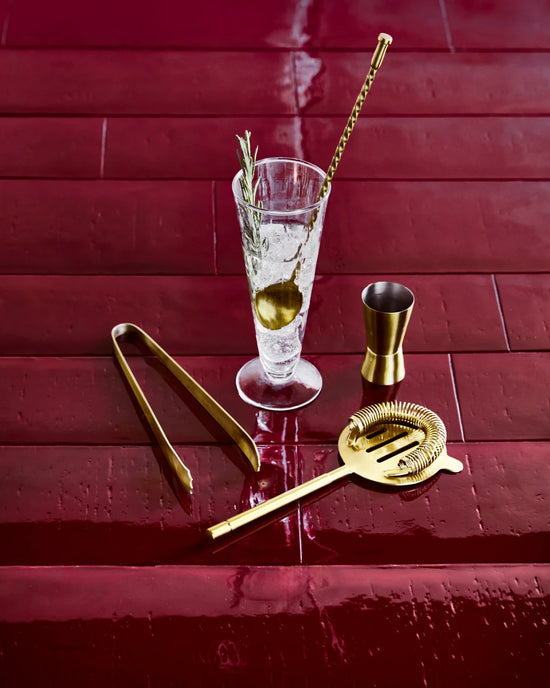 Bar accessories, HDKett, Antique brass finish