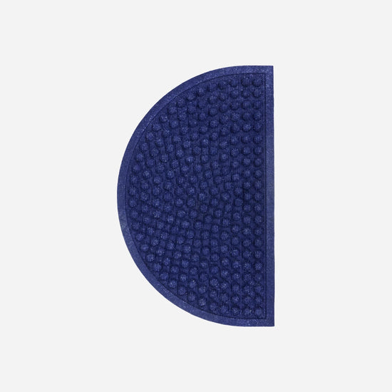 Door mat, HDEntry, Half Round, Blue