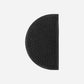 Fußmatte, HDEntry, Half Round, Schwarz