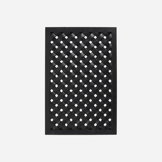 Fußmatte, HDBraid, Schwarz