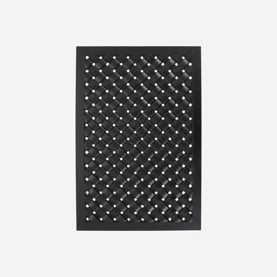 Door mat, HDBraid, Black