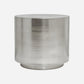 Beistelltisch, HDStep, Gebürstetes Silber-Finish