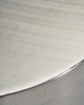 Beistelltisch, HDStep, Gebürstetes Silber-Finish