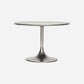 Side table, HDPan, Silver finish