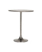 Cafe table, HDPan, Silver finish