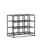 Wine rack, HD12, Black