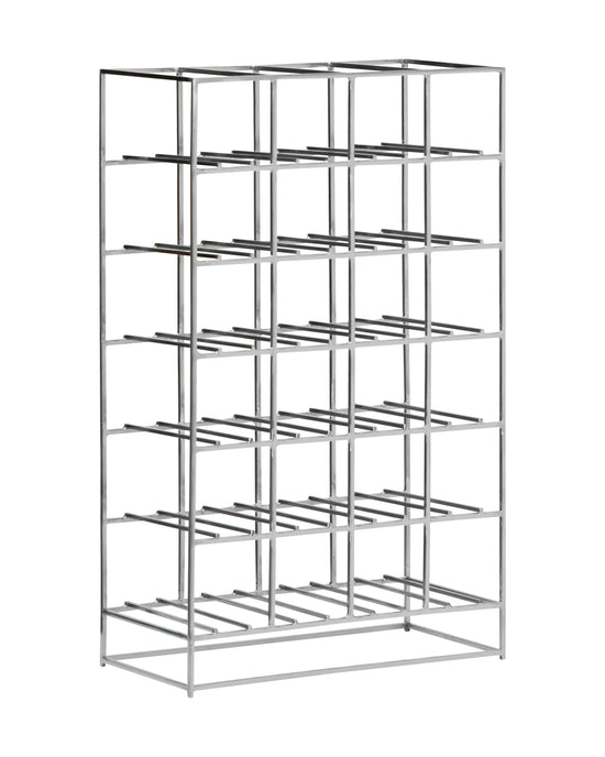 Wine rack, HD24, Silver finish
