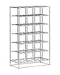Wine rack, HD24, Silver finish