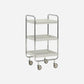 Trolley, HDRoll, Råhvid, Krom