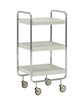 Trolley, HDRoll, Off-white, Chrome