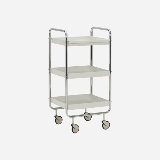 Trolley, HDRoll, Off-white, Chrome