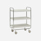 Trolley, HDRoll, Large, Off-white, Chrome