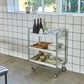 Trolley, HDRoll, Large, Off-white, Chrome