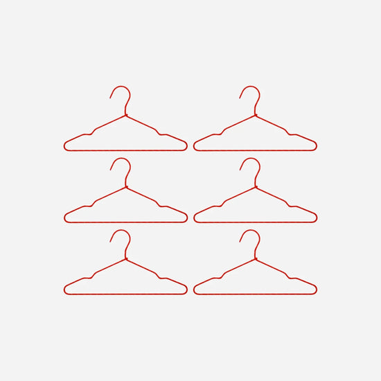 Kleiderbügel, HDWire, Rot