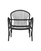 Lounge chair, HDBrea, Black