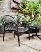Lounge chair, HDBrea, Black
