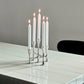 Candle stand, HDTristy, Silver finish