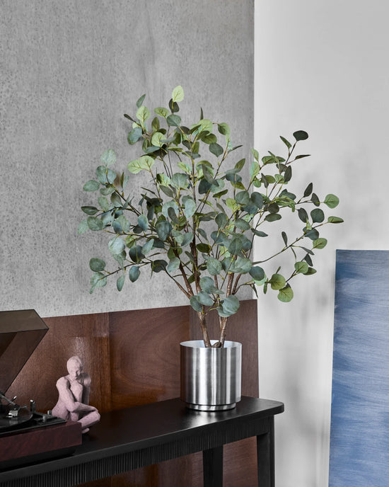 Artificial plant, HDEucalyptus, Grey, Green