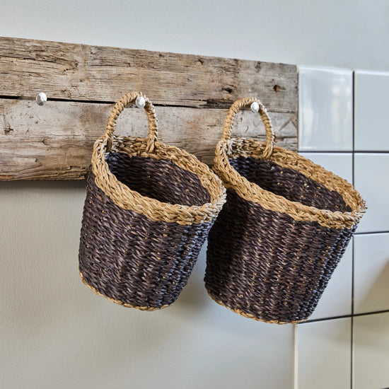 Basket, HDHere, Plum, Natural