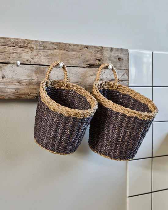 Basket, HDHere, Plum, Natural