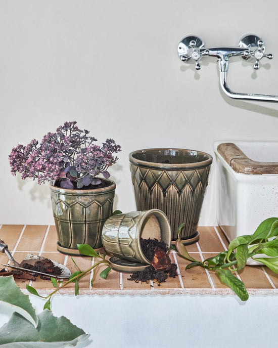 Planter, HDCora, Grey