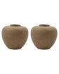 Vase, HDTino, Beige