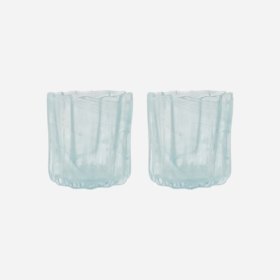 Tealight holder, HDCurl, Blue