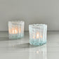 Tealight holder, HDCurl, Blue