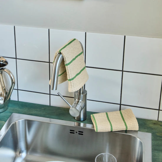 Dish cloth, HDRena, Sand, Green