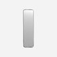 Wandspiegel, HDMirror, Gebürstetes Silber-Finish