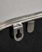 Wandspiegel, HDMirror, Gebürstetes Silber-Finish