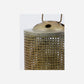Tealight holder, HDMeta, Antique brass finish