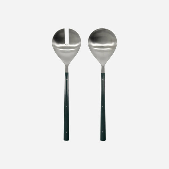 Salad set, HDLata, Dark green, Stainless steel