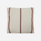 Cushion cover, HDNula, Off-white, Dark red