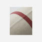 Cushion cover, HDNula, Off-white, Dark red