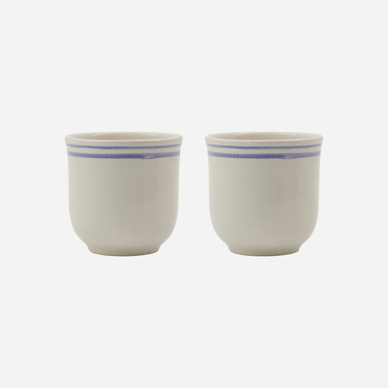 Mug, NVBistro, Blue, White