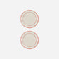 Lunch plate, NVBistro, Red, White