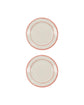 Lunch plate, NVBistro, Red, White
