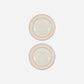 Dinner plate, NVBistro, Red, White