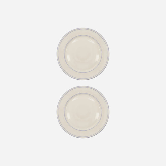 Dinner plate, NVBistro, Blue, White