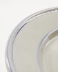 Dinner plate, NVBistro, Blue, White