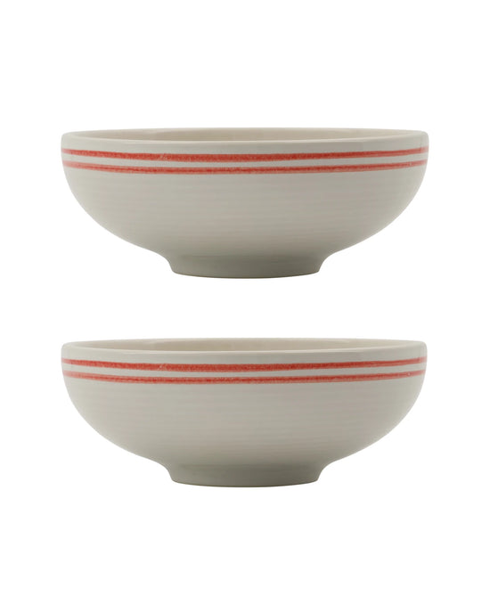 Bowl, NVBistro, Red, White