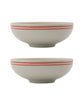 Bowl, NVBistro, Red, White